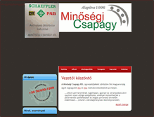 Tablet Screenshot of minosegicsapagy.com